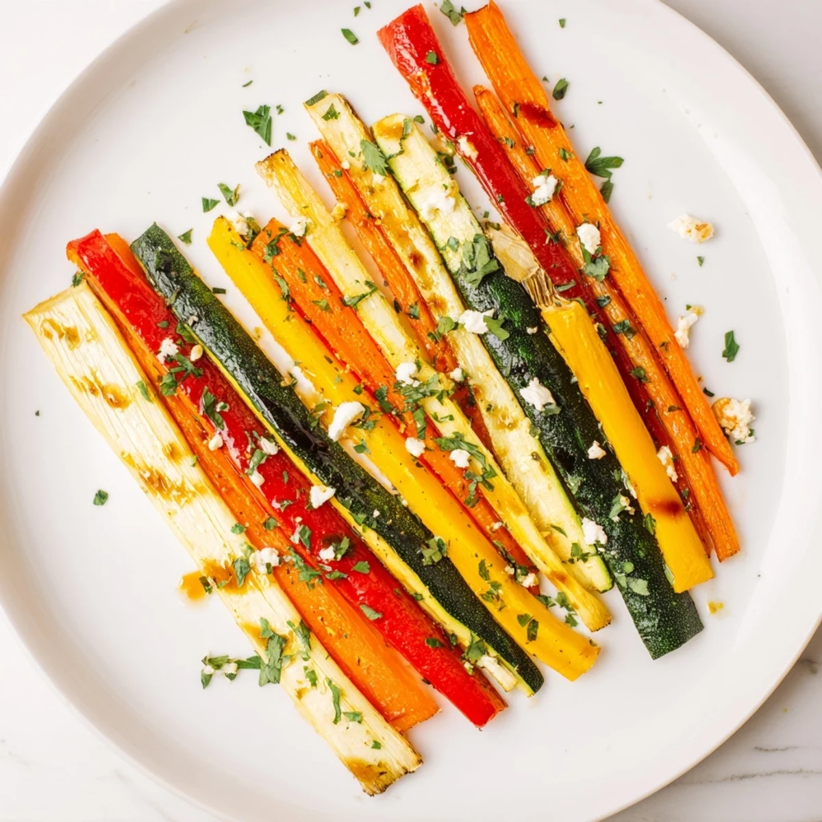 Perfect for the holidays, these Christmas Sleigh Veggie Rails offer tender, flavorful roasted vegetables, easy to make.