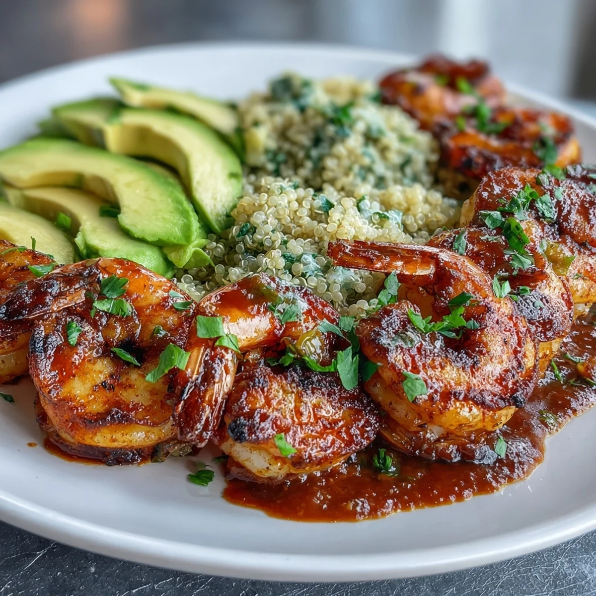 Served with lime wedges, this gluten-free fusion dinner offers smoky, tangy, and sweet flavors for a refreshing meal.