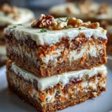 Carrot Cake Cheesecake Bars