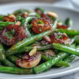 Roasted Garlic Green Beans