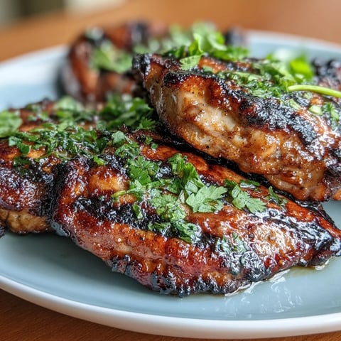 Juicy grilled chicken marinated in lime and cilantro, served with a colorful corn and black bean salad for a fresh, zesty meal.  