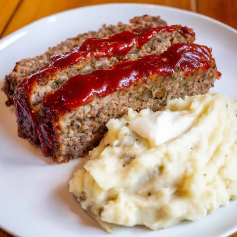 Classic Meatloaf Mashed Potatoes