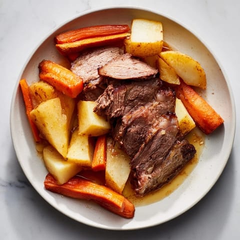 Sunday Pot Roast Veggies