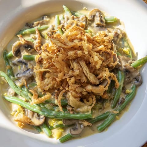 Old-School Green Beans Casserole