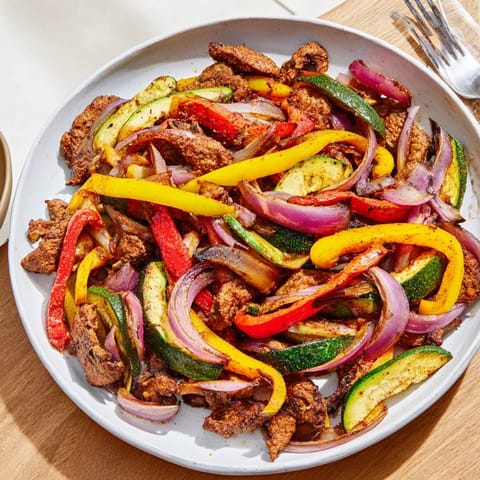 Veggie Skillet Fajitas