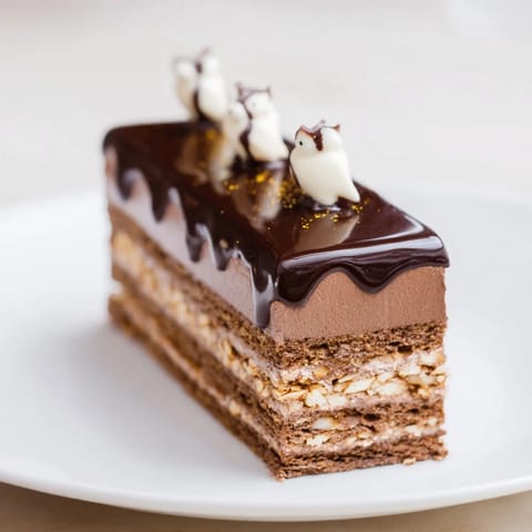 Hibou Chocolate Hazelnut Entremets