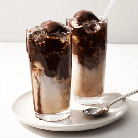 Chocolate Cracking Iced Latte