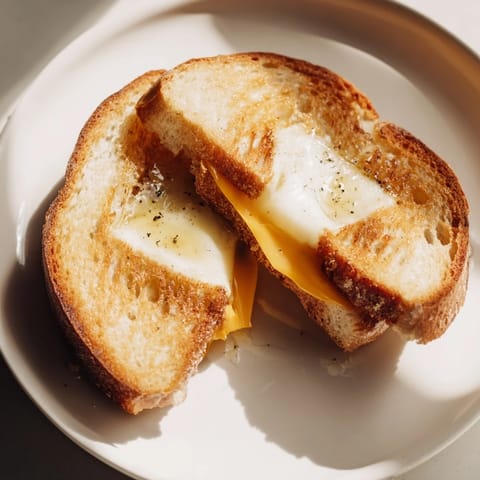 Truffle Oil Grilled Cheese