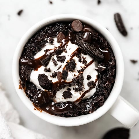 Oreo Mug Chocolate Cake