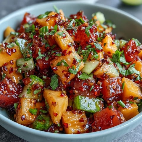 Zesty lime and chili-seasoned mango cups, a colorful and healthy treat bursting with sweet and spicy flavors.