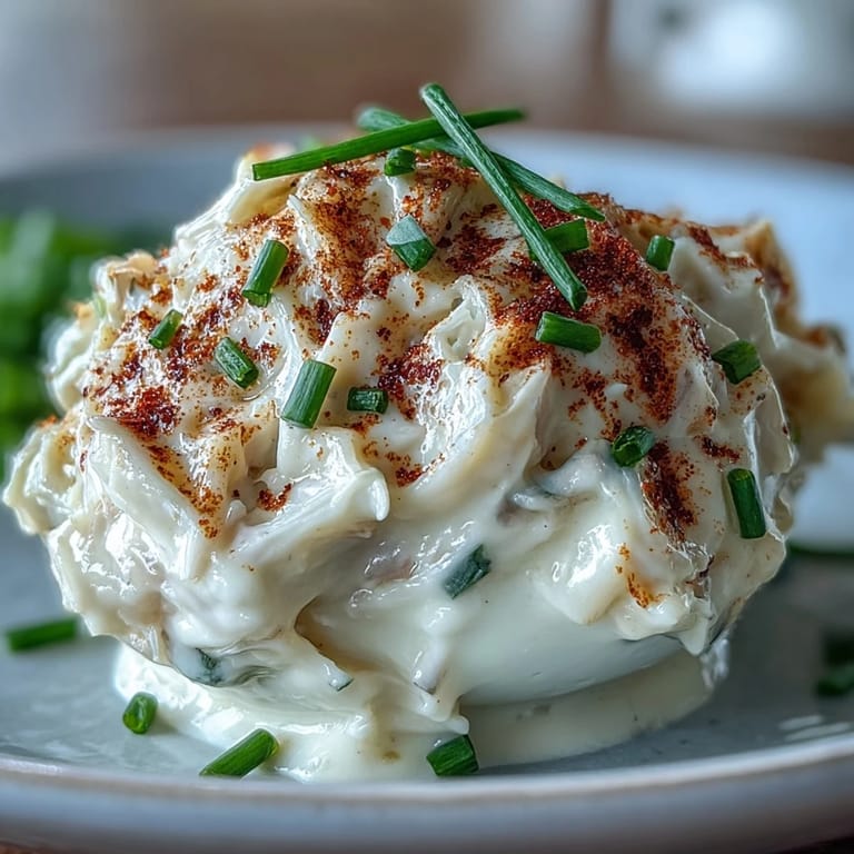Elegant Crab Cake Deviled Eggs piled high, perfect party starter, seasoned well.
